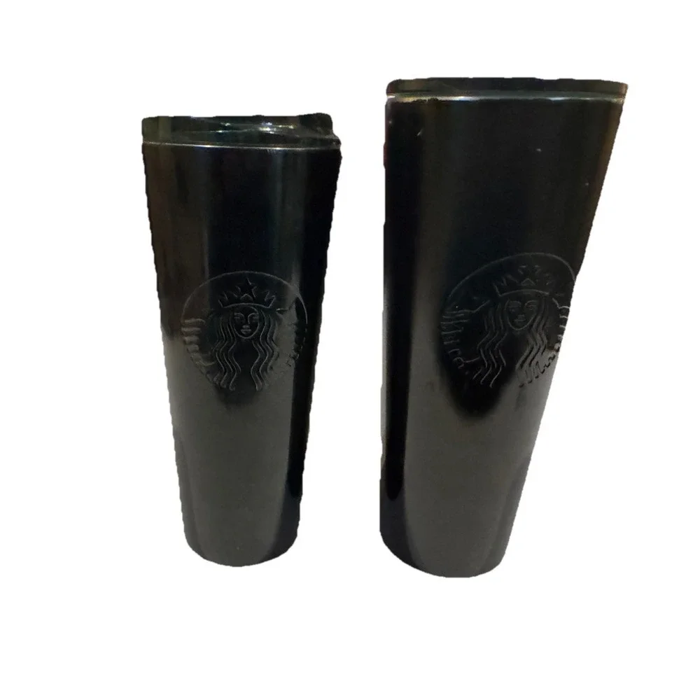Starbucks Green Tumblers 16oz & 24oz‎ + Mini Keychain Cup Set – Collectible Lot